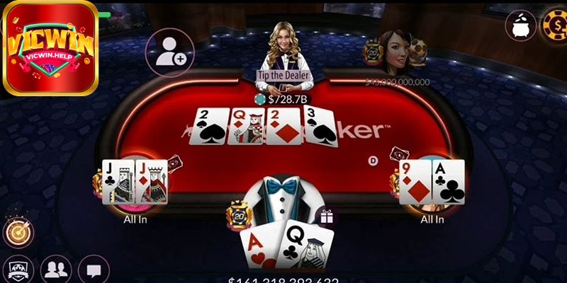 Luật chơi Poker VicWin cơ bản mà anh em nên biết