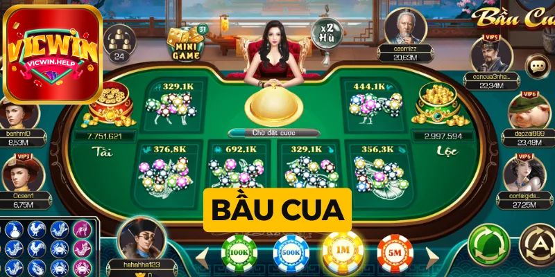  Bầu Cua VicWin cho phép nhiều người chơi cùng nhau