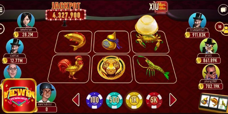 Bầu Cua VicWin cho phép người chơi đặt nhiều cửa nên tỉ lệ thắng cao