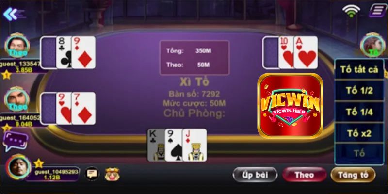 Thông tin giới thiệu về game bài Xì tố VicWin